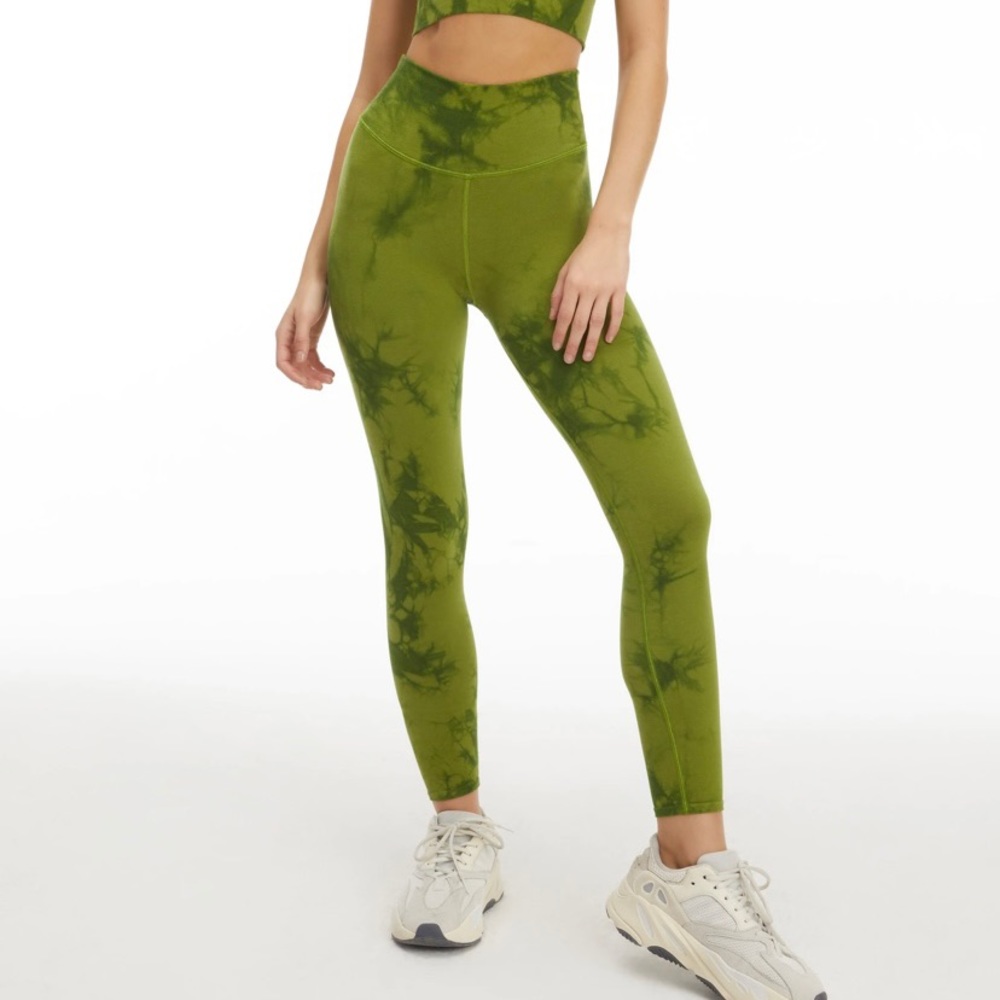 NWT Good American tie dye leggings 💚